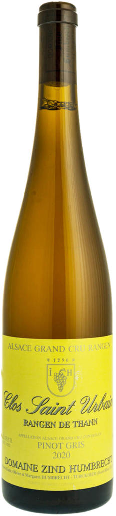 Pinot Gris Rangen De Thann Clos Saint Urbain Mes Vendanges